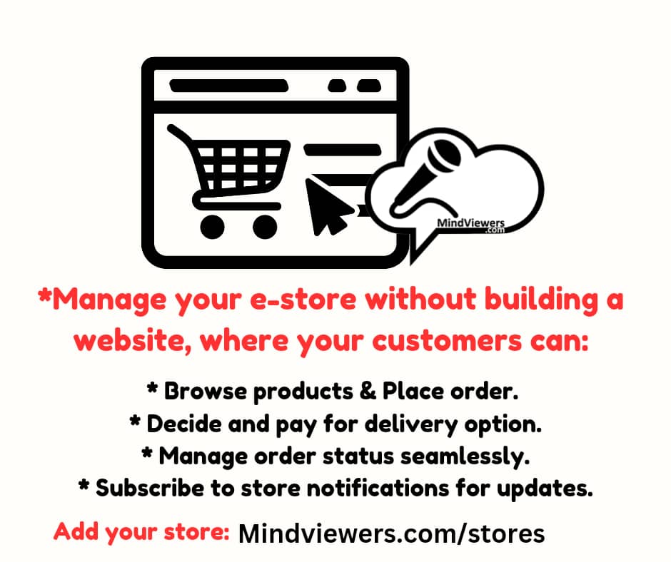 Create an online store for your business.